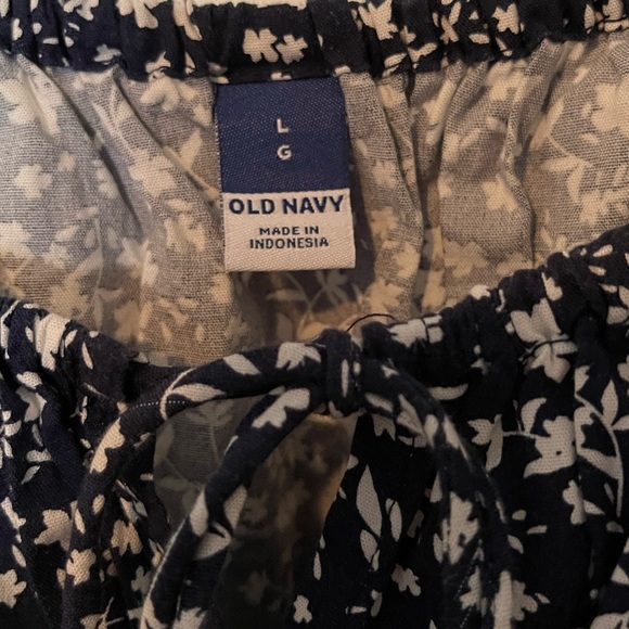 Blue & White Floral Dress: Old Navy - Picture 4 of 5